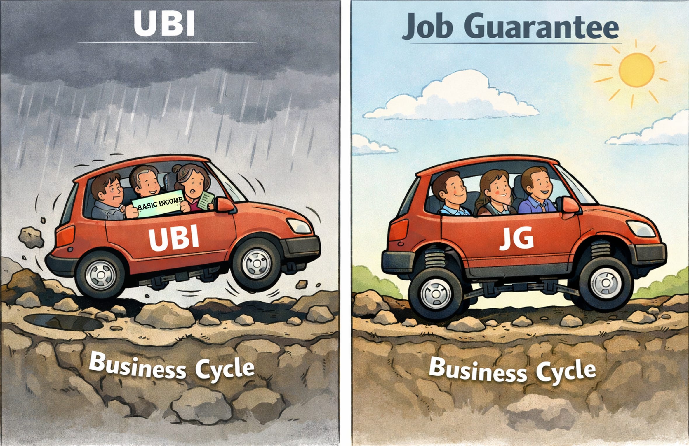 Income Security is not Economic Stabilisation