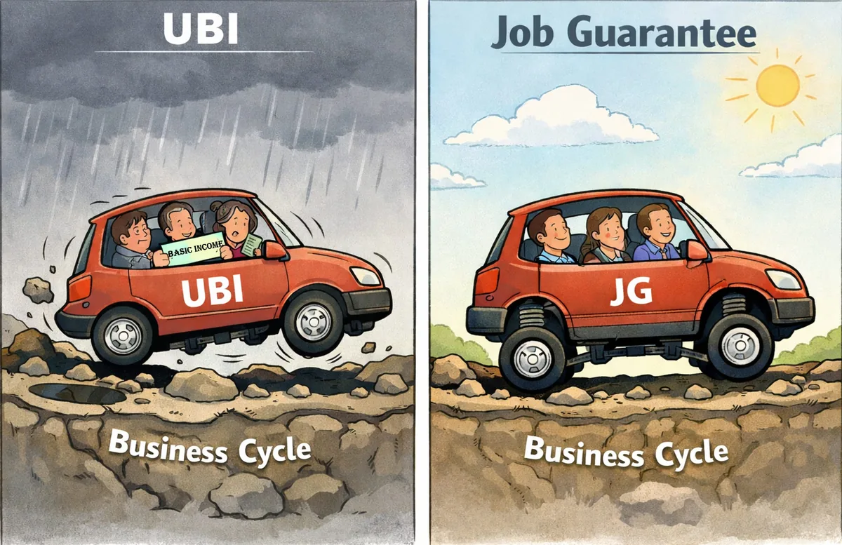 Income Security is not Economic Stabilisation